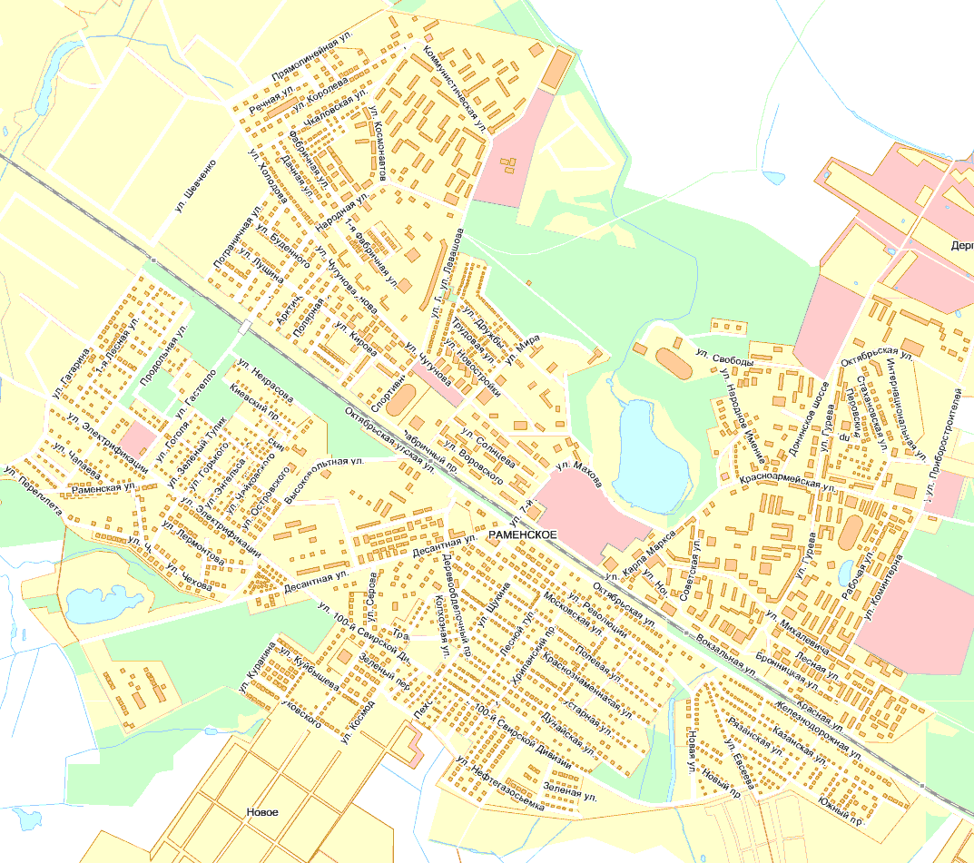 Карта г раменского. Карта Раменского города с улицами. Карта Раменского с улицами.