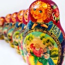 Русские сувенирные матрешки